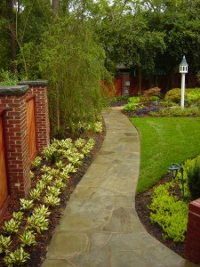 stone walkway