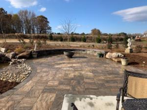 Patio Adjacent Water Garden