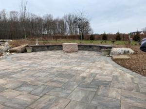 Rounded Patio